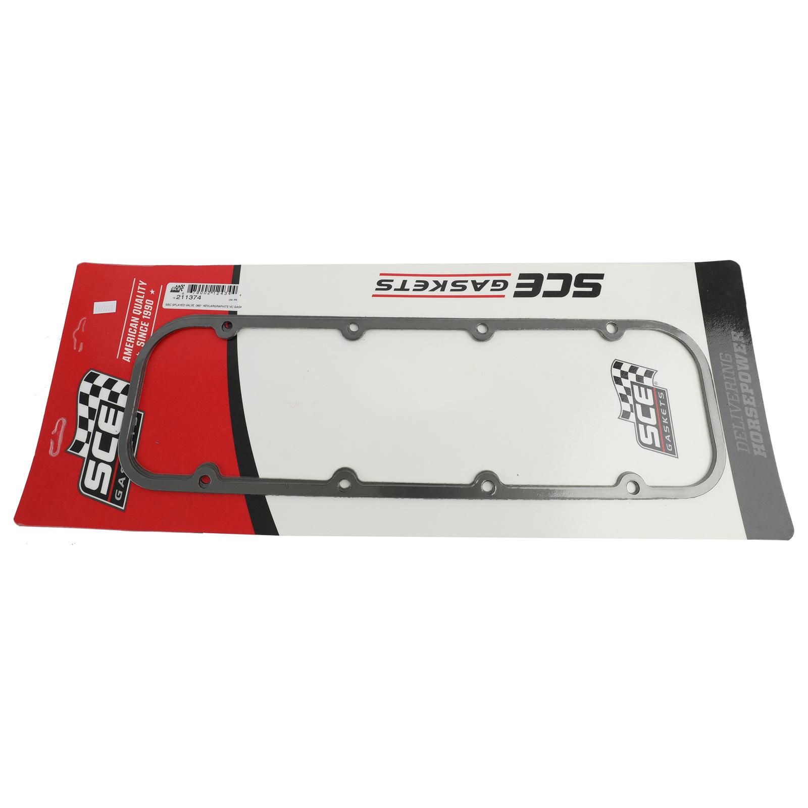 SCE AccuSeal Pro Valve Cover Gaskets 211374 Gaskets, Pro, Kevlar® Composite, Chevrolet, Small Block, Pair