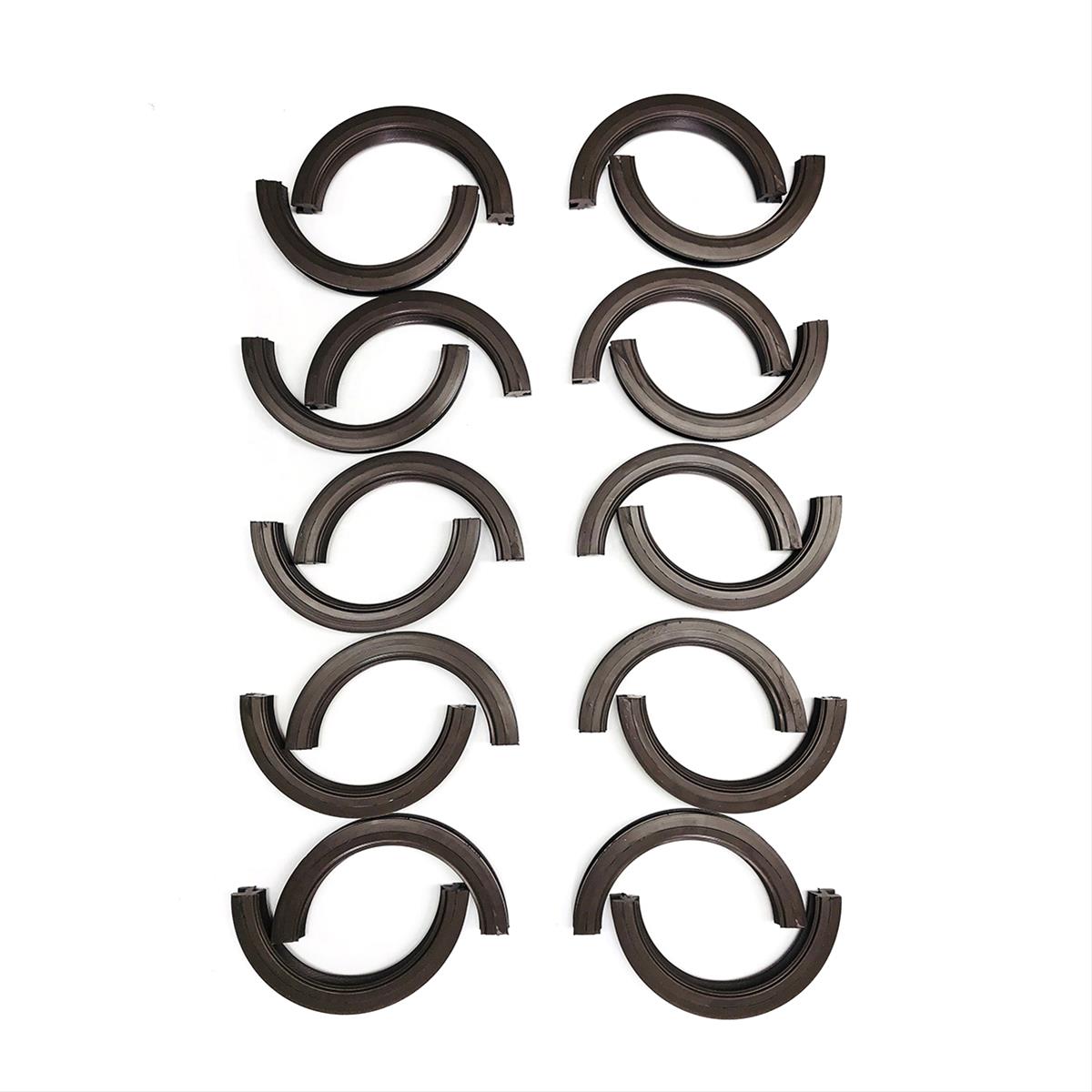 SCE AccuSeal Pro Rear Main Seals 21305-10 Seal, 2-Piece, Viton®, Chevy, Big Block V8, Set of 10
