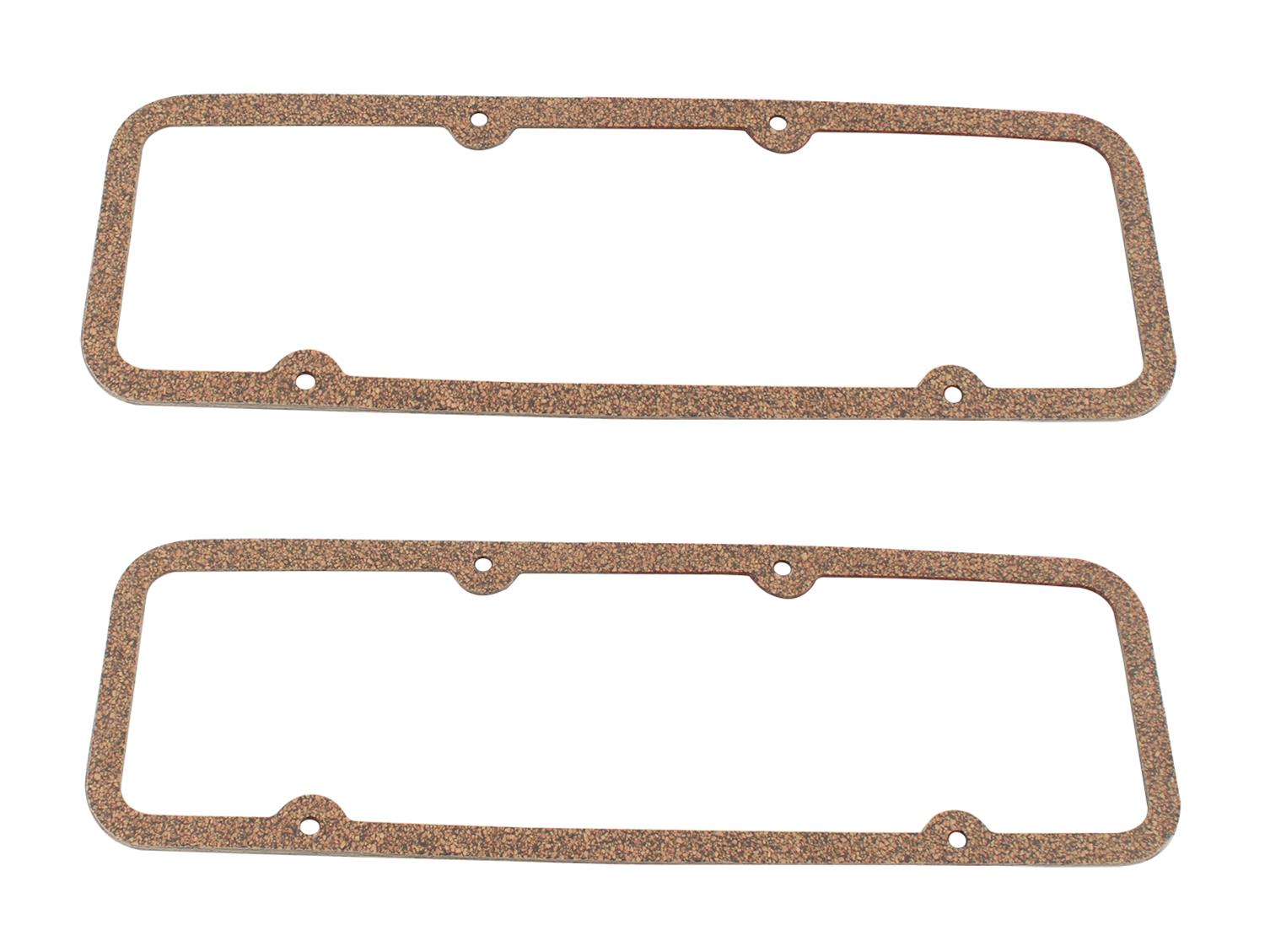 SCE AccuSeal Pro Valve Cover Gaskets 215175 Gaskets, Pro, Laminated High-Temperature Silicone/Cork, AJPE 4.90 in. NHRA Stock Cylinder Heads, Pair