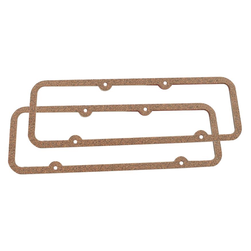 SCE AccuSeal Pro Valve Cover Gaskets 217076-10 Gaskets, Pro, Laminated High-Temperature Silicone/Cork, Chevy, GM V6, 18 Degree High Port, Set of 10 Pairs
