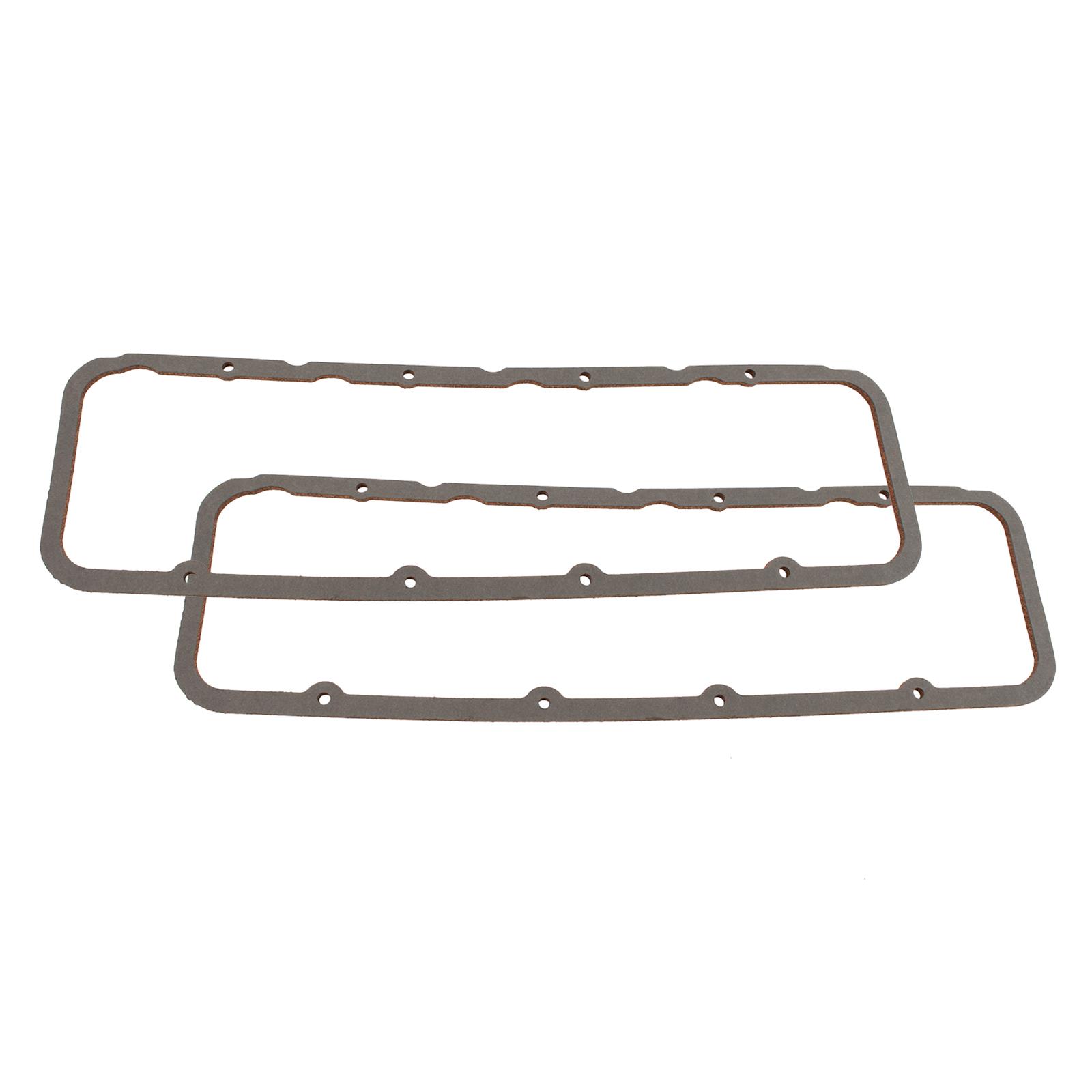 SCE AccuSeal Pro Valve Cover Gaskets 221076 Gaskets, Pro, Laminated High-Temperature Silicone/Cork, Chevy, Big Block, Fulton 5.200 in. Cylinder Heads, Pair