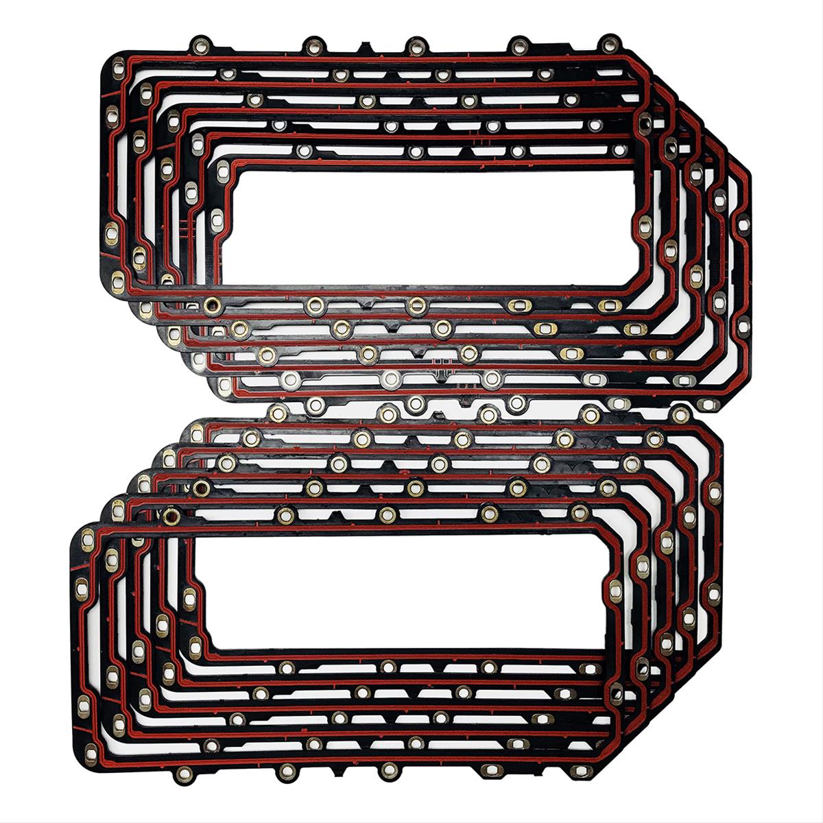 SCE AccuSeal Pro Oil Pan Gaskets 246090-10 Gasket, Accuseal Pro, Rubber Coated Steel Core, Set of 10
