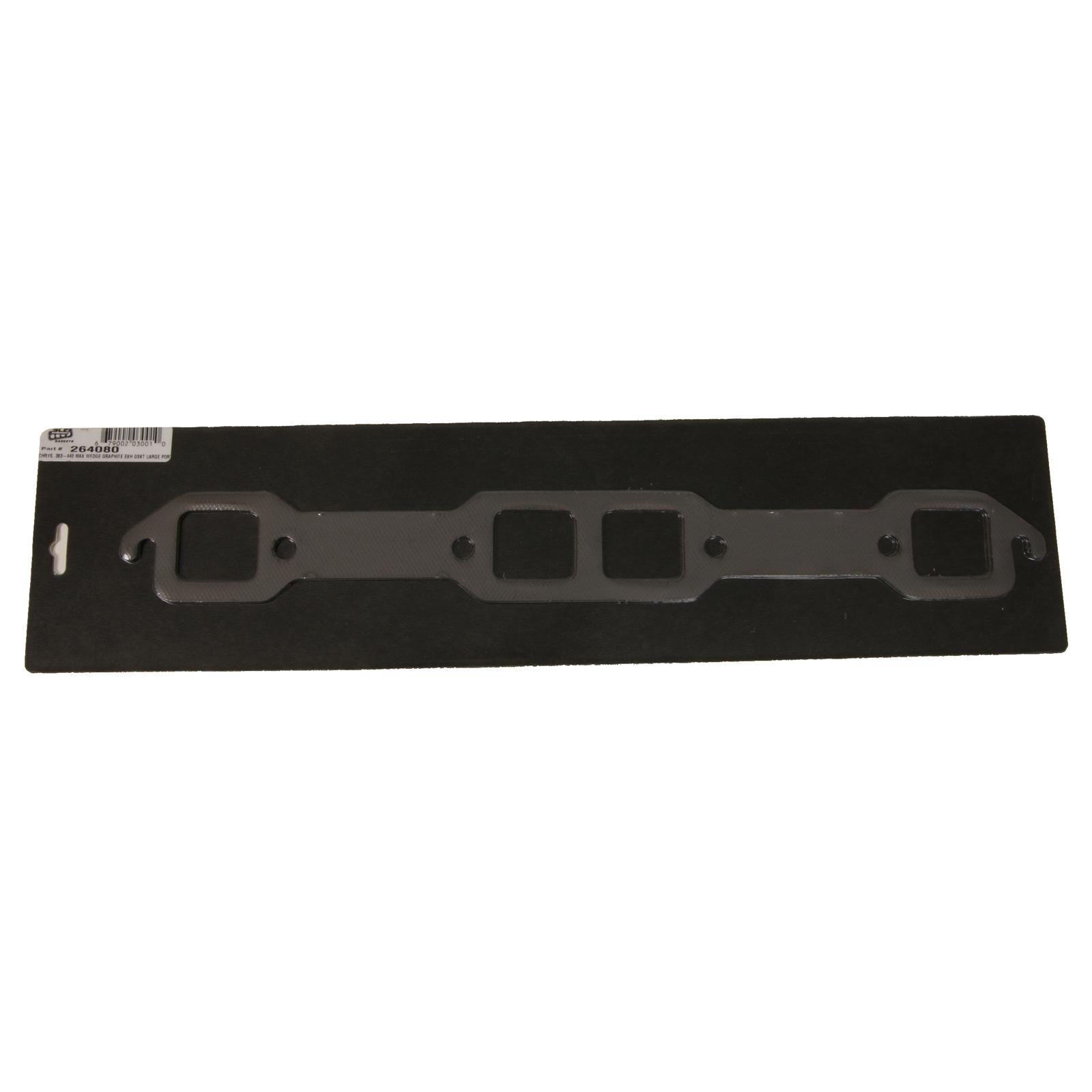 SCE AccuSeal Pro Exhaust Gaskets 264080 Gaskets, Pro, Graphite/Steel, Chrysler, 383, 440, Pair
