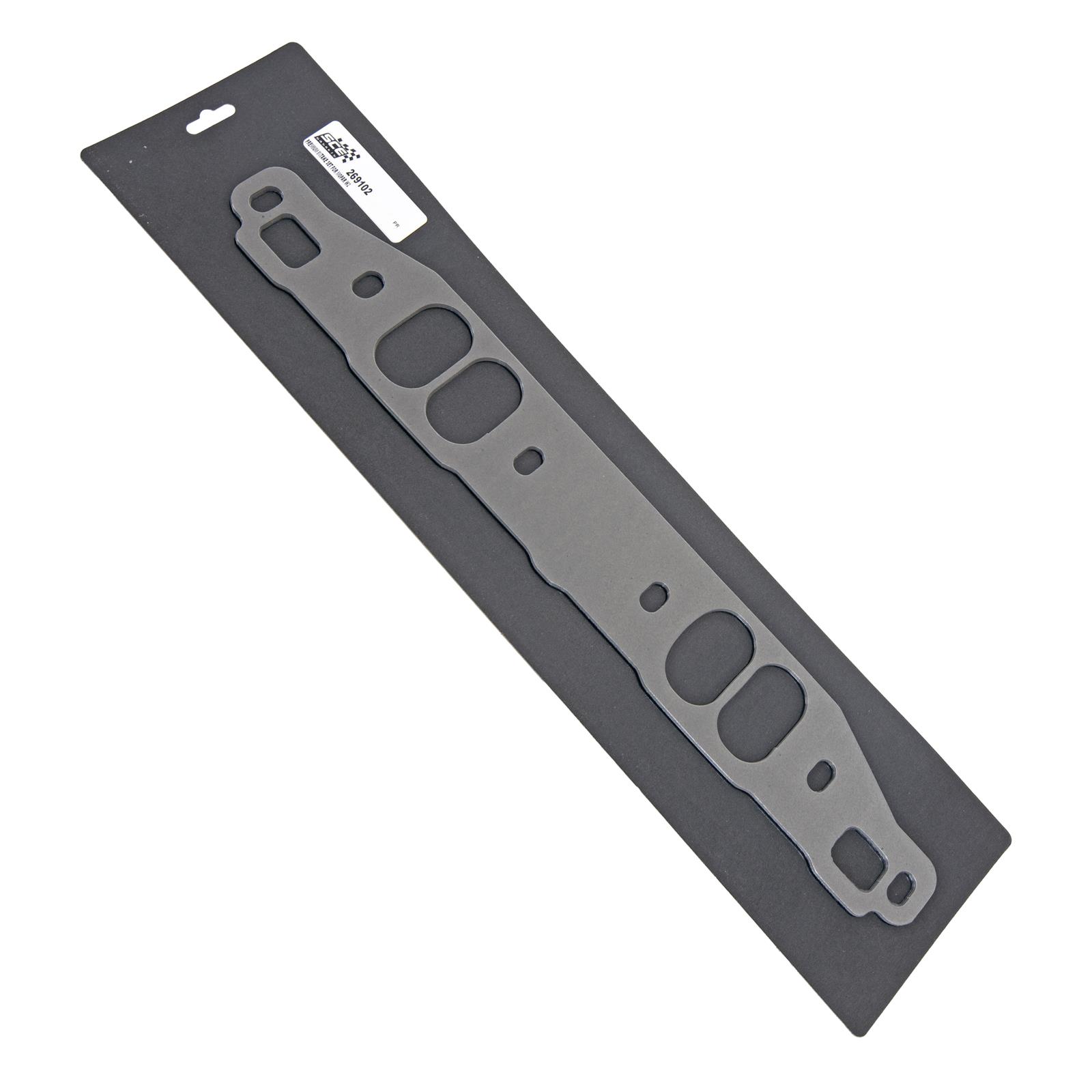 SCE AccuSeal Pro Intake Gaskets 269102 Manifold Gaskets, Pro, Composite, Oval Port, for Use with Mopar W-2 Cylinder Heads, Chrysler, Dodge, Plymouth, 360, Pair