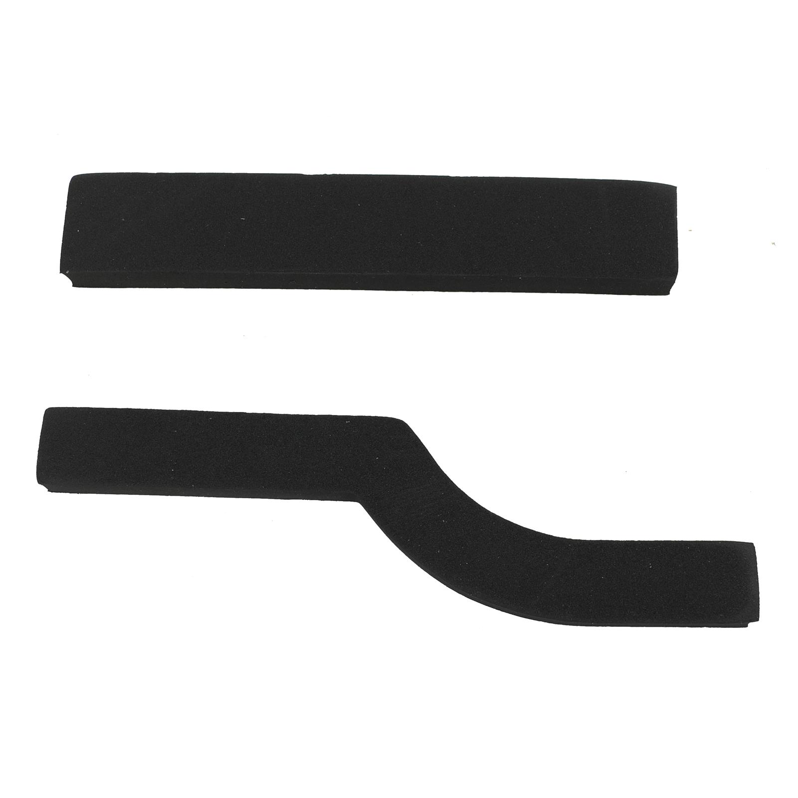 SCE Blower Manifold Foam End Seals 27401 Seals, Rectangular Port, 0.500 in. Thickness, Fits Into 481X Rails, Race Hemi Applications Only, Each
