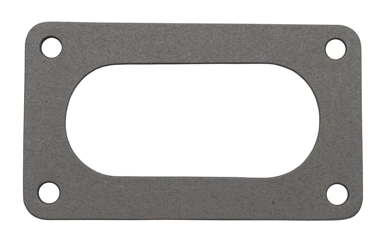 SCE Carburetor Base Gaskets 347-1 Mounting Gaskets, Composite, 2-Barrel, Split Dominator, Open Center, Each