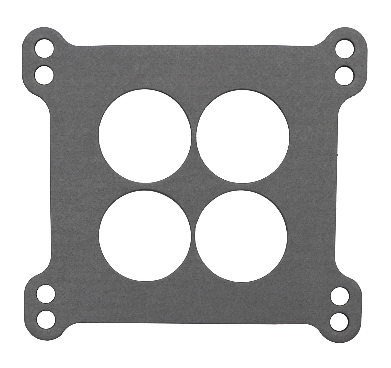 SCE Carburetor Base Gaskets 355-1 Mounting Gaskets, Composite, 4-Barrel, Holley 4100 Series Square Bore, 4-Hole Center, Each