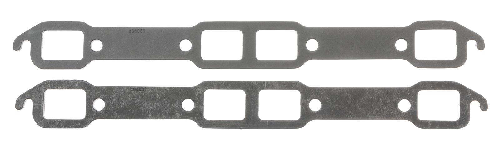 SCE Graph-Form Premium Header Gaskets 464081 Exhaust Gaskets, Header, Hi-Density/Hi-Temp Graphite, Wedge Port, Chrysler Big Block , Set