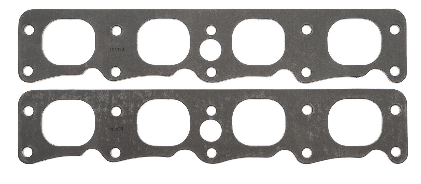 SCE Graph-Form Premium Header Gaskets 468080 and Exhaust Manifold Gaskets, Premium, Composite, Oval Port, for Veney Heads, Dodge, Plymouth, 426 Hemi, Pair