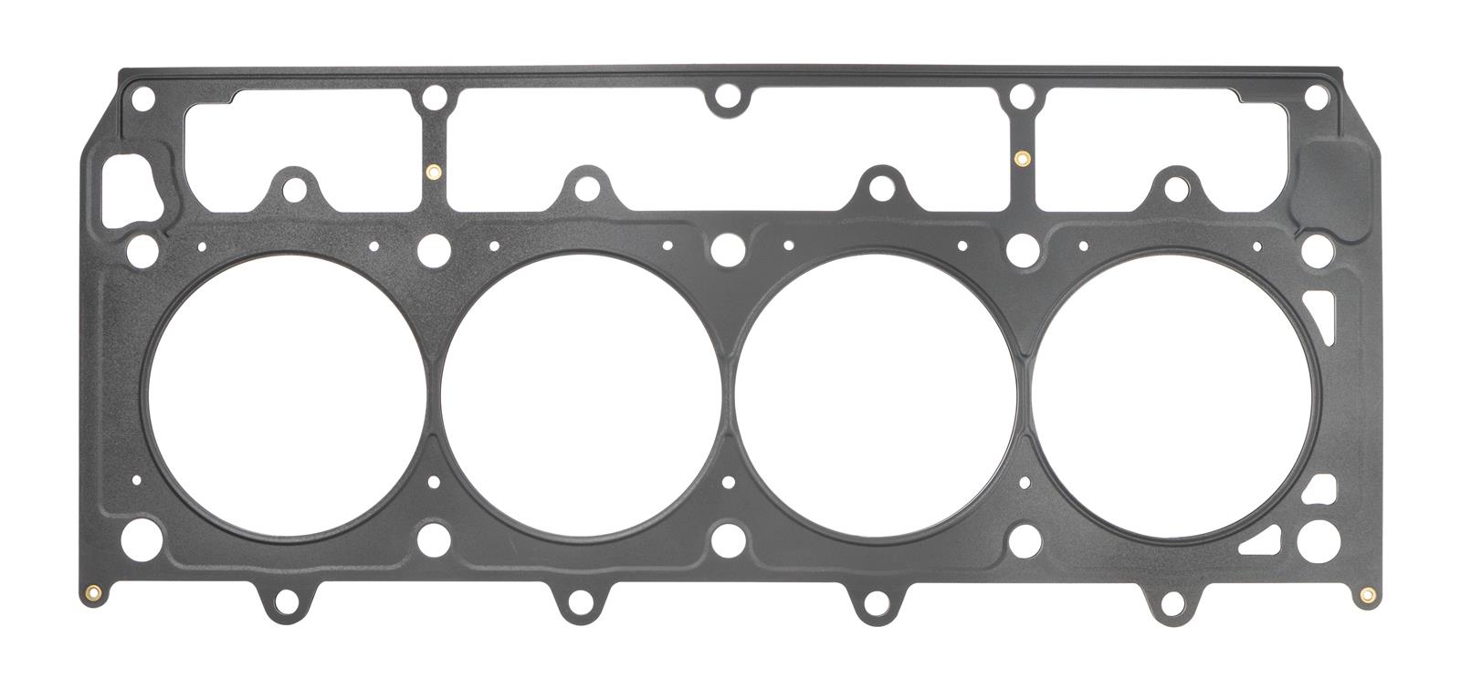 SCE MLS Spartan Head Gaskets M192051L Gaskets, Spartan, 4.200 in. Bore, Multi-layer Stainless Steel, for Use On Left Bank of LSX Race Series Blocks, Chevrolet, 7.4L LS, Each