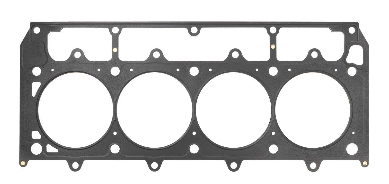 SCE MLS Spartan Head Gaskets M192051R Gaskets, Spartan, 4.200 in. Bore, Multi-layer Stainless Steel, for Use On Right Bank of LSX Race Series Blocks, Chevrolet, 7.4L LS, Each