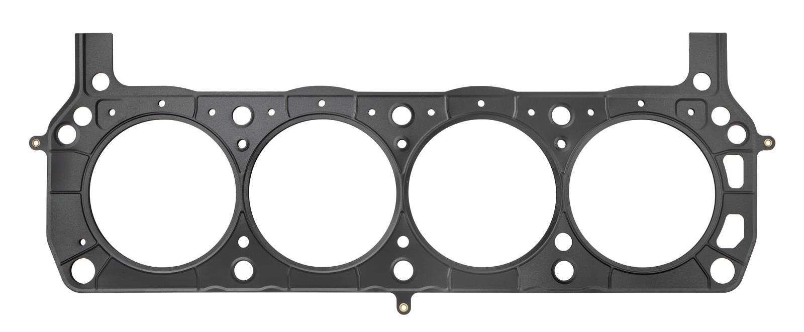 SCE MLS Spartan Head Gaskets M338268GS Gasket, MLS, Spartan, With Gas Stopper, Stainless Steel, 3.394 in. Bore, 0.051 in. Compressed Thickness, Ford, ZETEC, Each