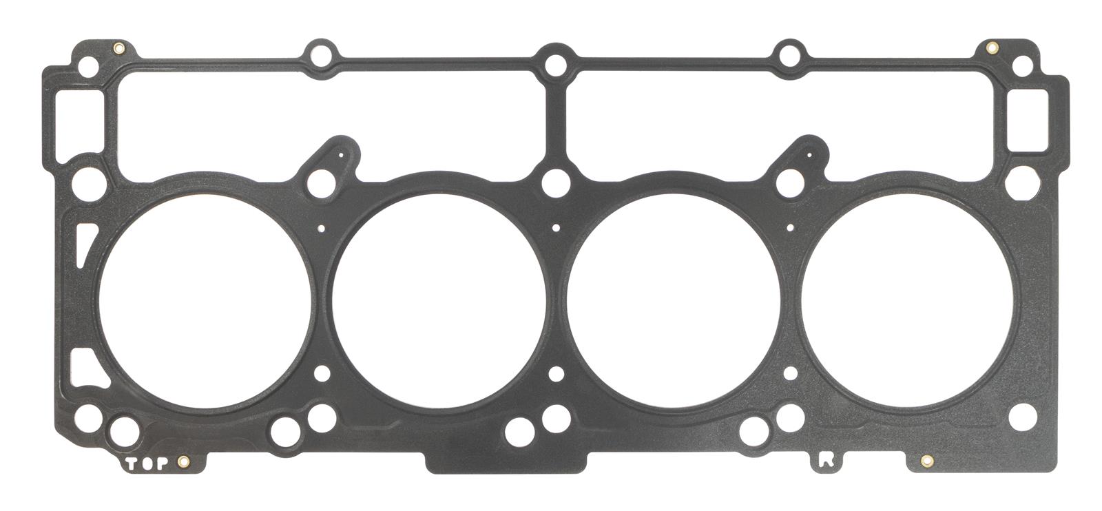 SCE MLS Spartan Head Gaskets M580539R Gasket, Sparten, Right Side, Multi-Layer Stainless Steel, 4.052 in. Bore, 0.039 in. Compressed Thickness, Dodge, Chrysler, 5.7L, Each