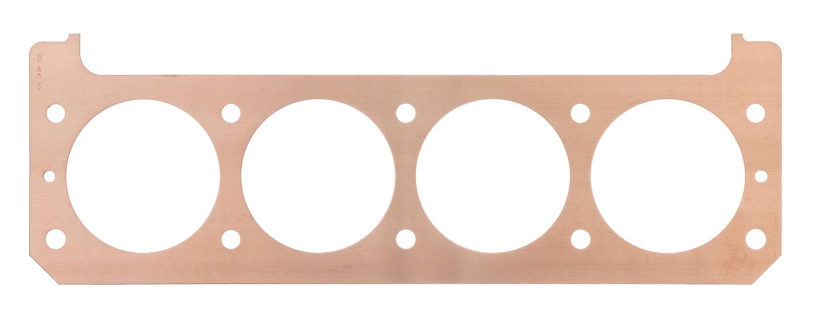 SCE Pro Copper Head Gaskets P125243NW PRO COPPER HD GSKT, CADILLAC 472-500 4.520 X .043 NO WTR PRO COPPER HD GSKT