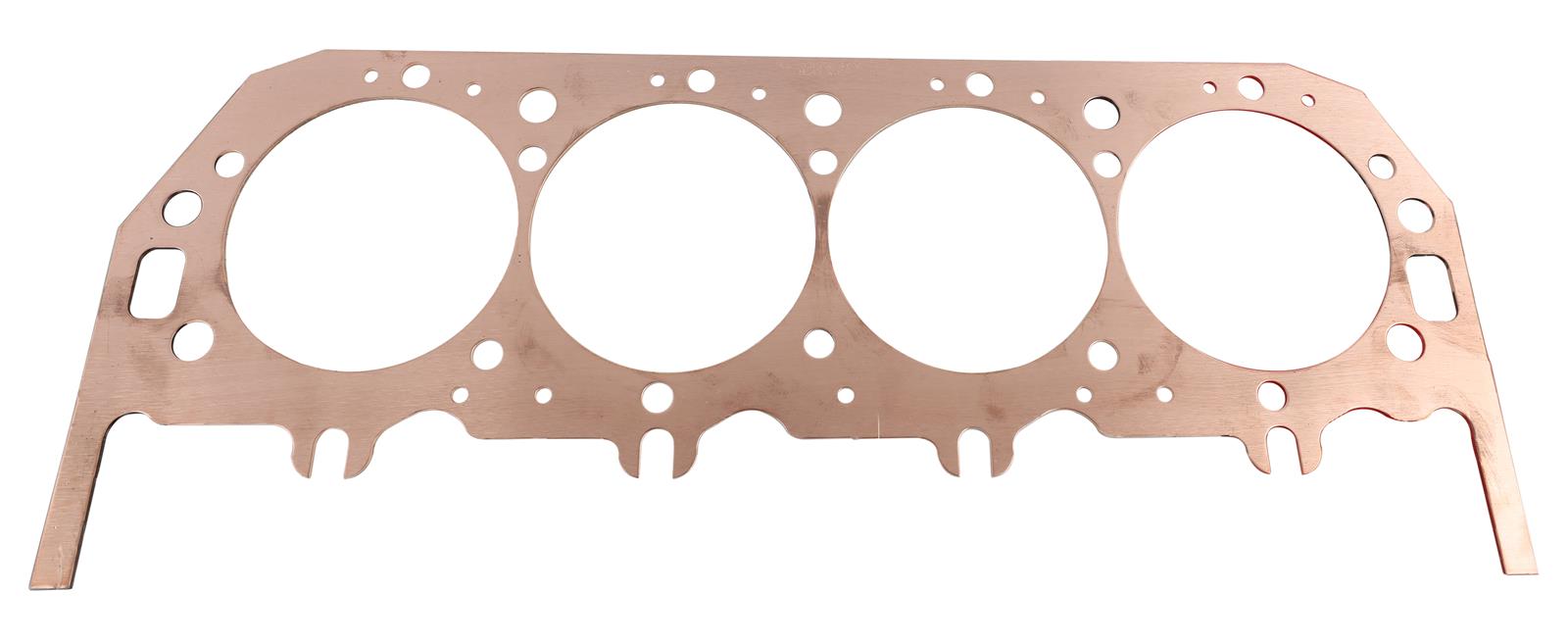 SCE Pro Copper Head Gaskets P136280 Gasket, Titan, Copper, 4.630 in. Bore, .080 in. Compressed Thickness, Chevrolet, Big Block MK IV, Each