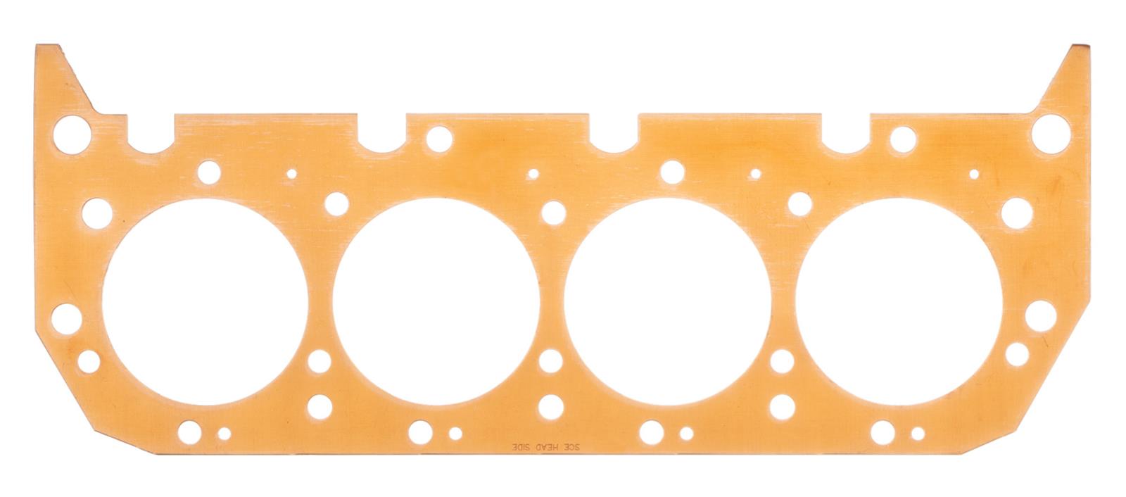 SCE Pro Copper Head Gaskets P145280 Gasket, Copper, 4.520 in. Bore, 0.080 in. Thickness, Chevy, 7.4L, Each