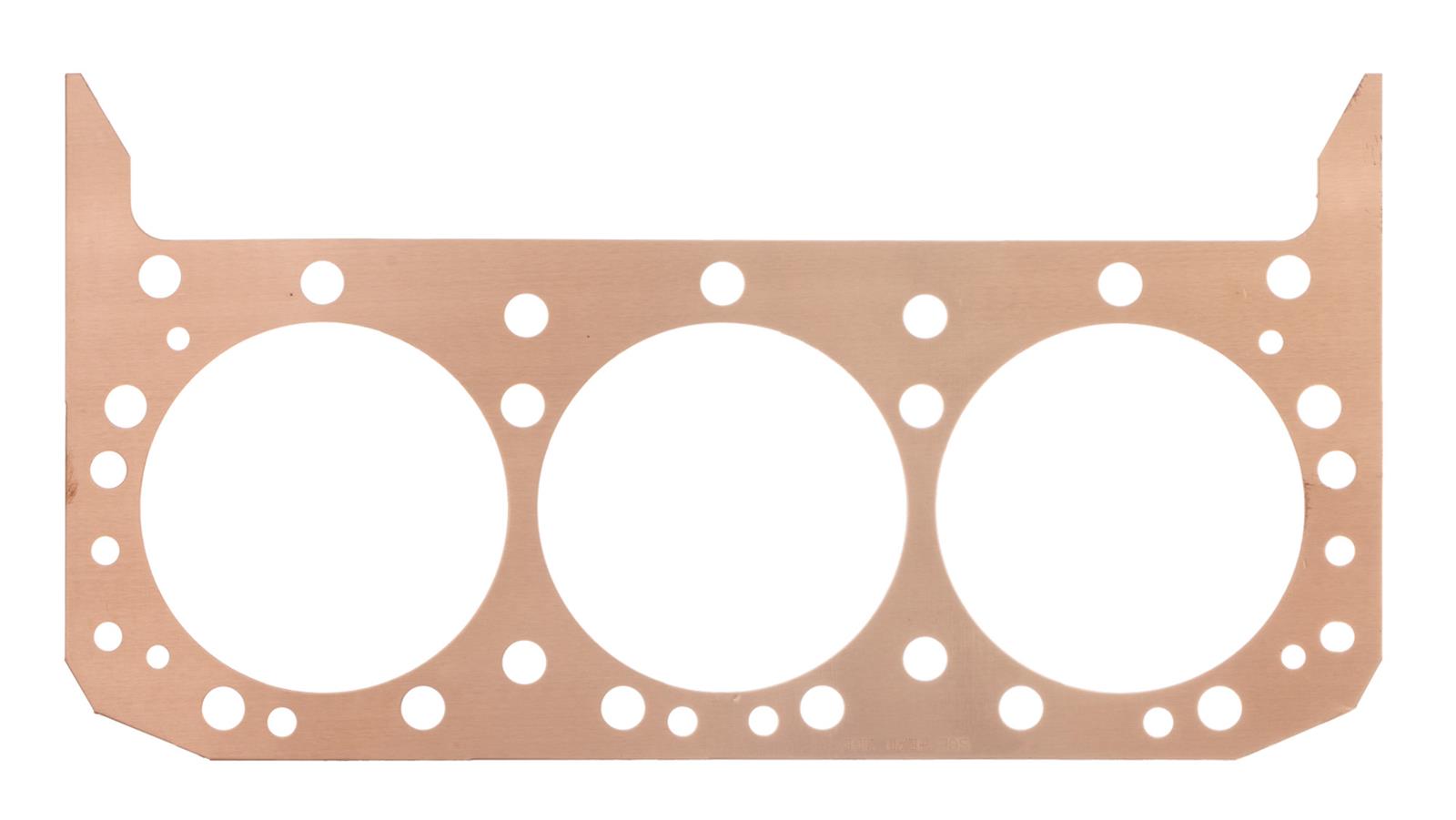 SCE Pro Copper Head Gaskets P170632 Gasket, Copper, 4.060 in. Bore, 0.032 in. Thickness, Chevy, 4.3L, V6, Each