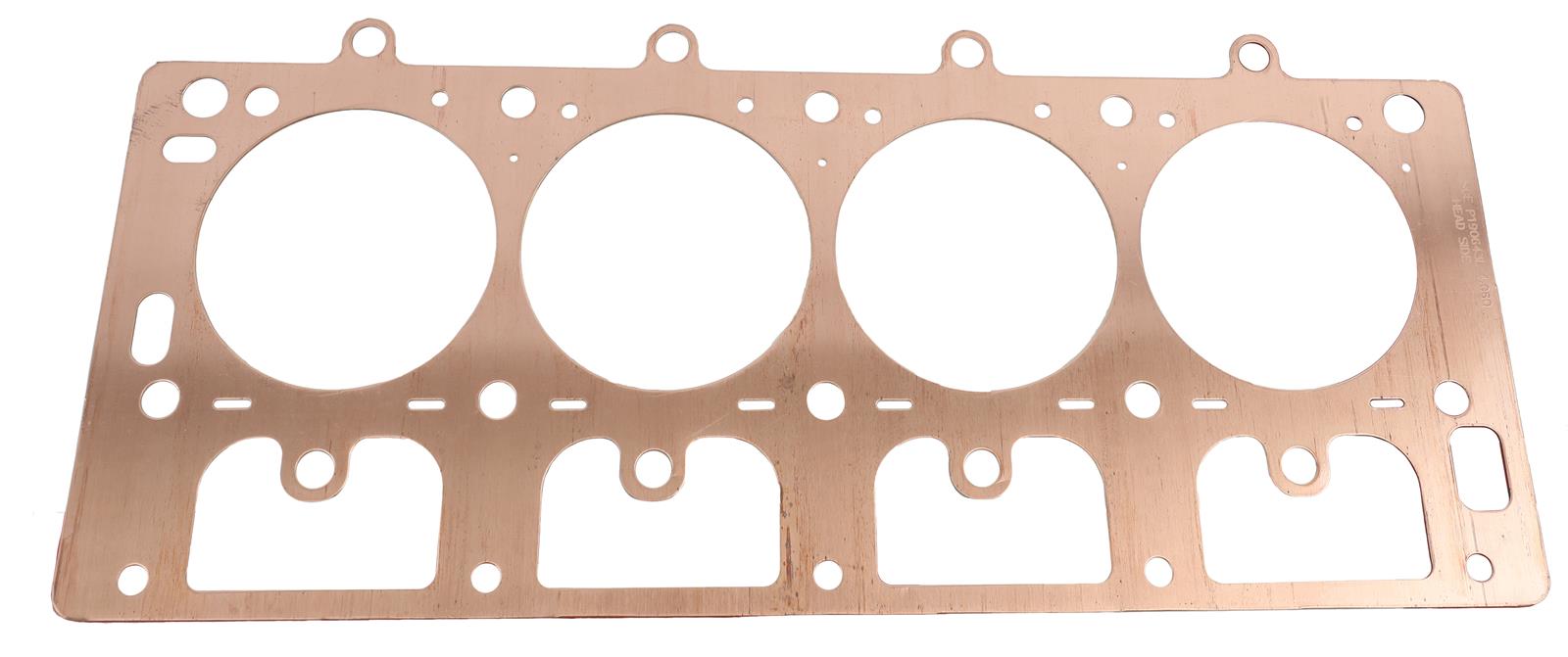 SCE Pro Copper Head Gaskets P190643R Gasket, Copper, Right Side, 4.060 Bore, 0.043 in. Compressed Thickness, Chevy, LS/LSX/LS7, Each