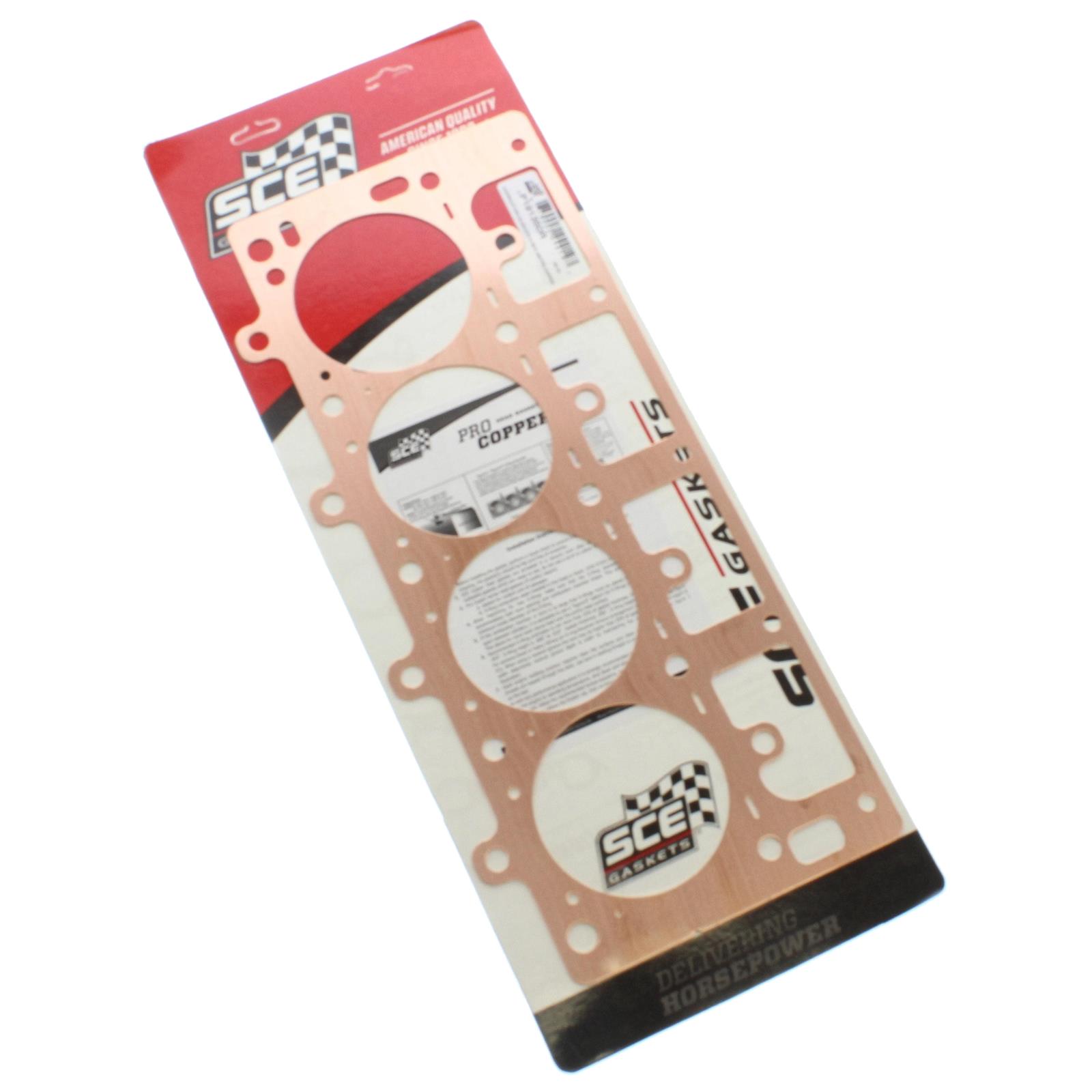 SCE Gaskets P191350R SCE Pro Copper Head Gaskets Summit Racing