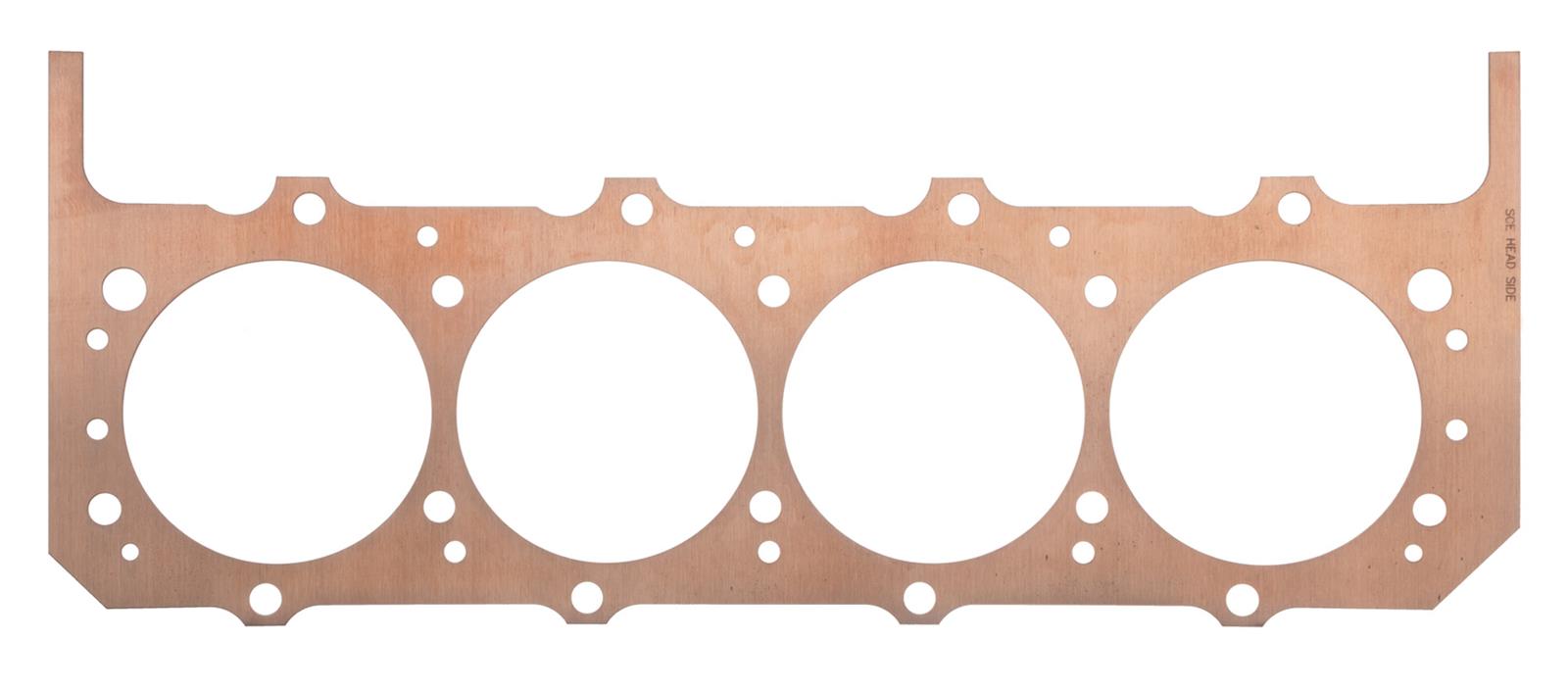 SCE Pro Copper Head Gaskets P226280 HEAD GASKET, PRO COPPER,CHEVROLET BB EICKE 5.0 BC 4.63 0 X .080 PRO COPPER HD GSKT