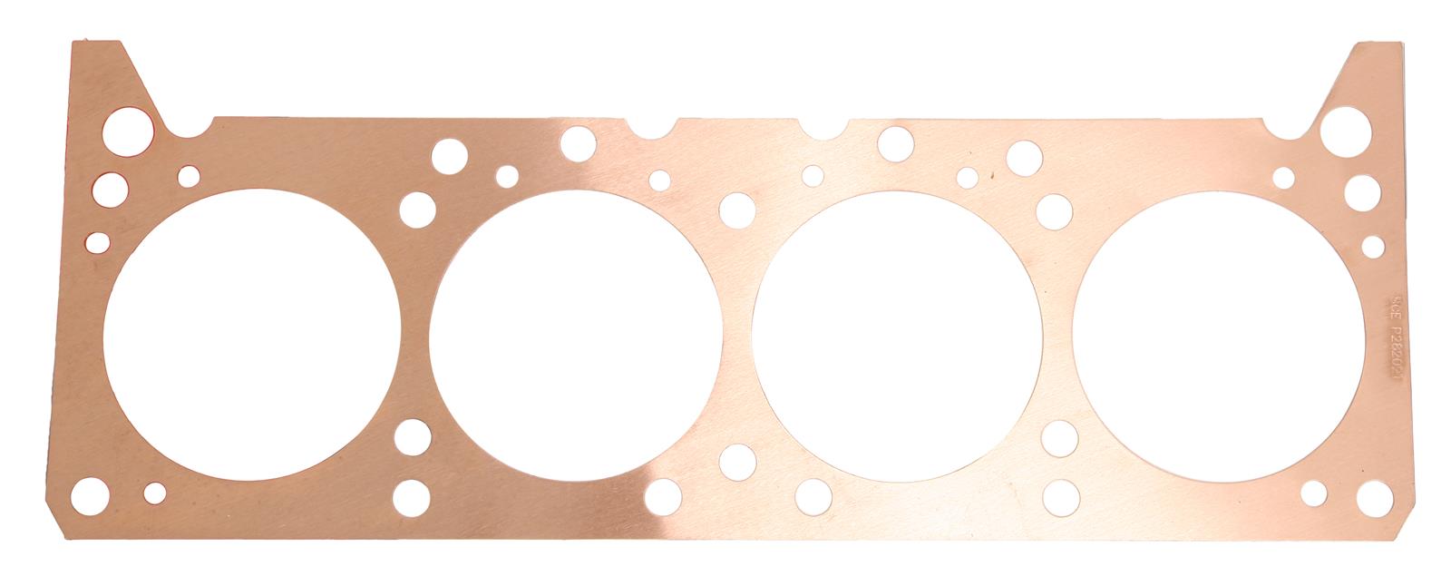 SCE Pro Copper Head Gaskets P282021 Gasket, Copper, 4.200 in. Bore, 0.021 in. Thickness, Pontiac, 350-455, Each