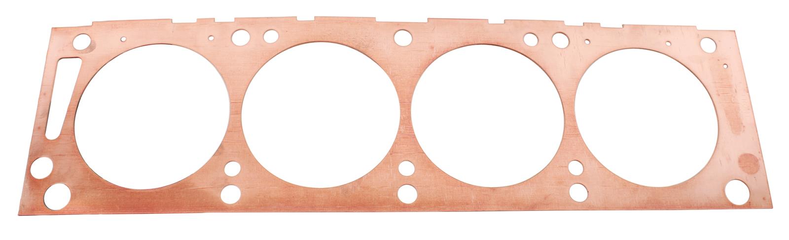 SCE Pro Copper Head Gaskets P343243R Gasket, Copper, Right Side, 4.320 Bore, 0.043 in. Compressed Thickness, Ford, Big Block FE, Each