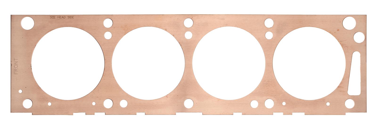 SCE Pro Copper Head Gaskets P343293R HEAD GASKET, PRO COPPER,FORD 390-428 FE 4.320 X .093 PRO COPPER HD GSKT RIGHT SIDE