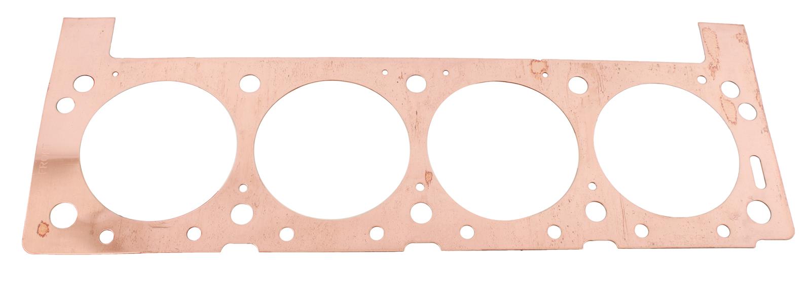 SCE Pro Copper Head Gaskets P354443L Gasket, Copper, 4.440 in. Bore, 0.043 in. Thickness, Ford, 429, 460, Each