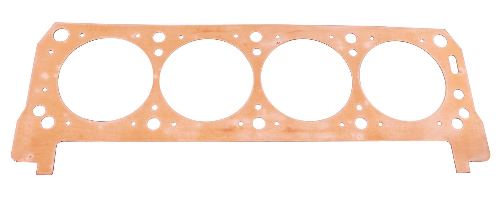 SCE Pro Copper Head Gaskets P390643R Gasket, Copper, Right Side, 4.600 Bore, 0.043 in. Compressed Thickness, Ford Yates, Boss, Each