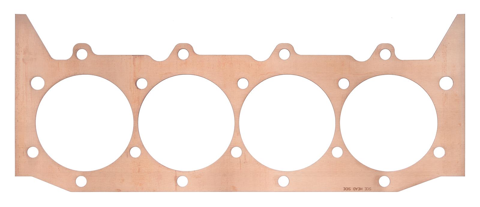 SCE Pro Copper Head Gaskets P407093B HEAD GASKET, PRO COPPER,CHEVROLET BB SONNY BILLET 5.0 BC 4.700 X .093 PRO COPPER HD