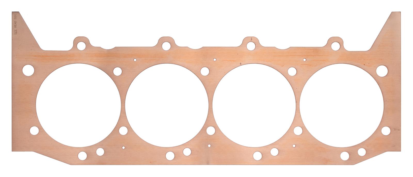 SCE Pro Copper Head Gaskets P407743 HEAD GASKET, PRO COPPER,CHEVROLET BB SONNY ORIGNAL 5.0 BC 4.770 X .043 PRO COPPER HD