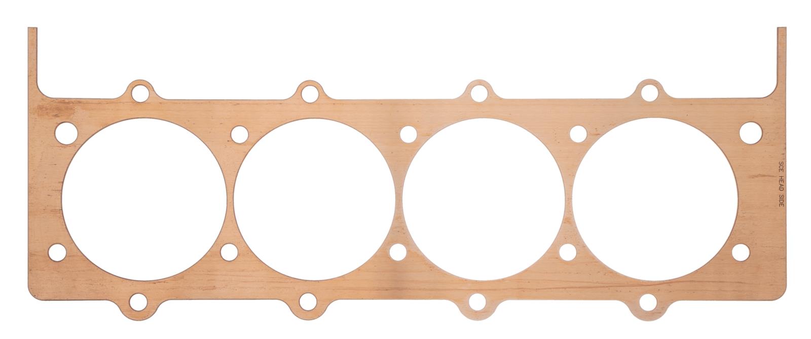 SCE Pro Copper Head Gaskets P430232 HEAD GASKET, PRO COPPER,CHEVROLET BB SONNY 5.3 BC 5.02 0 X .032 PRO COPPER HD GSKT