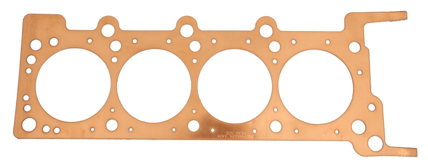 SCE Pro Copper Head Gaskets P466221L Gaskets, Gaskets, 3.625 in. Bore, Copper, 0.021 in. Compressed Thickness, Ford, 4.6L, 5.4L, Each