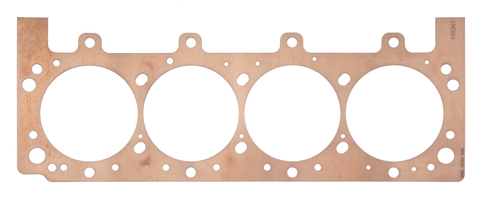 SCE Pro Copper Head Gaskets P535772R HEAD GASKET, PRO COPPER,FORD D/E 460 18 BOLT 4.570 X . 072 PRO COPPER HD GSKT RIGHT S