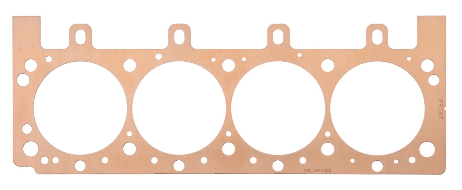SCE Pro Copper Head Gaskets P545743R HEAD GASKET, PRO COPPER,FORD C460 18 BOLT 4.570 X .043 PRO COPPER HD GSKT RIGHT SIDE