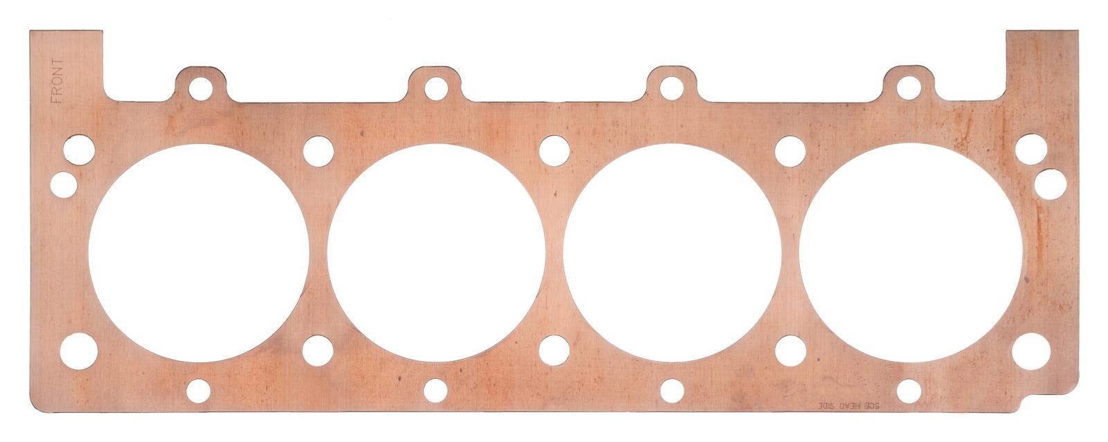 SCE Pro Copper Head Gaskets P547043NWL HEAD GASKET, PRO COPPER,FORD C460 18 BOLT 4.700 X .043 NO WTR PRO COPPER HD GSKT LEF