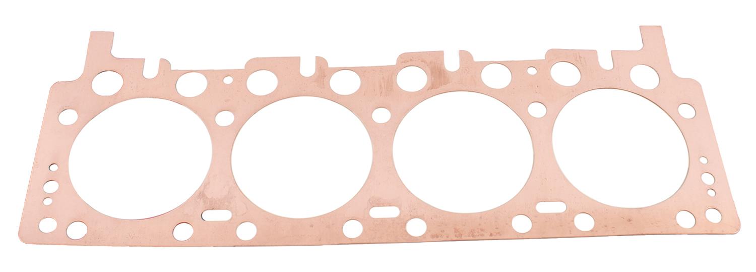 SCE Pro Copper Head Gaskets P632543 Gasket, Copper, 4.250 in. Bore, 0.043 in. Compressed Thickness, Dodge, Plymouth, 426 Hemi With BAE Fatheads, Each