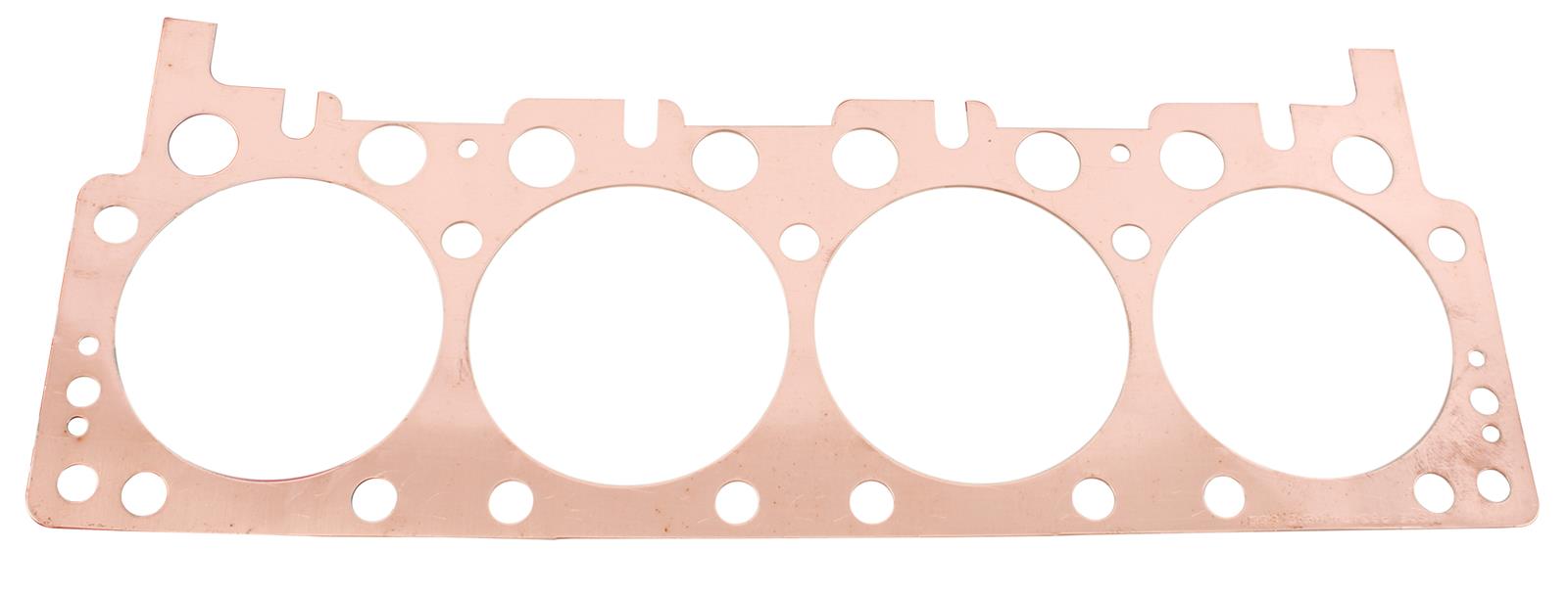 SCE Pro Copper Head Gaskets P633843 Gasket, Copper, 4.380 in. Bore, 0.043 in. Compressed Thickness, Dodge, Plymouth, 426 Hemi With BAE Fatheads, Each