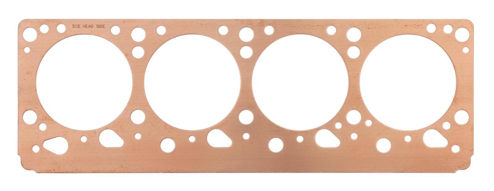 SCE Pro Copper Head Gaskets P670672 Gasket, Copper, 4.060 in. Bore, 0.072 in. Thickness, Chrysler, 354, 392 Hemi, Each