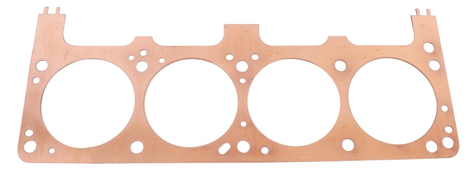 SCE Pro Copper Head Gaskets P690643L Gasket, Copper, 4.060 in. Bore, 0.043 in. Thickness, Chrysler, Dodge, Plymouth, 273-360, Each