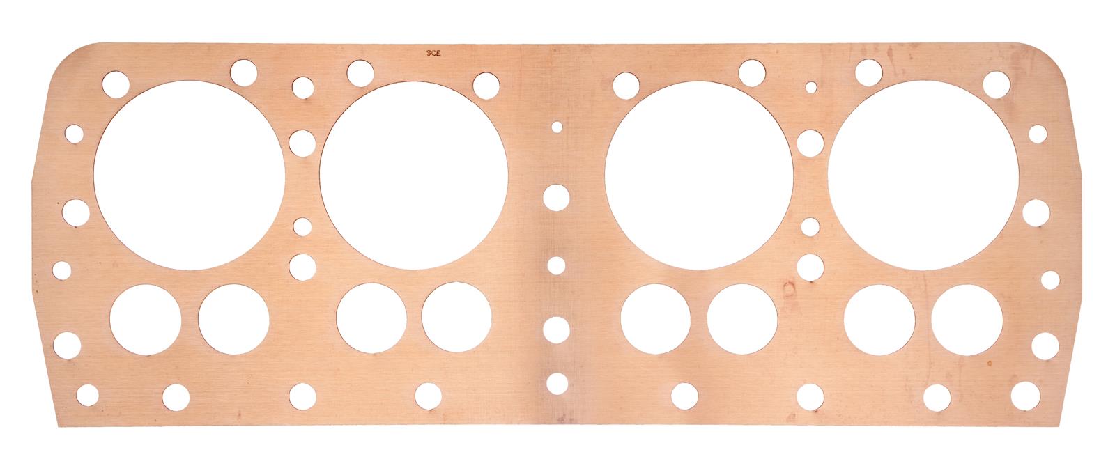 SCE Pro Copper Head Gaskets P908232 HEAD GASKET, PRO COPPER,FORD ARDUN FLATHEAD OHV .032 PRO COPPER HD GSKT