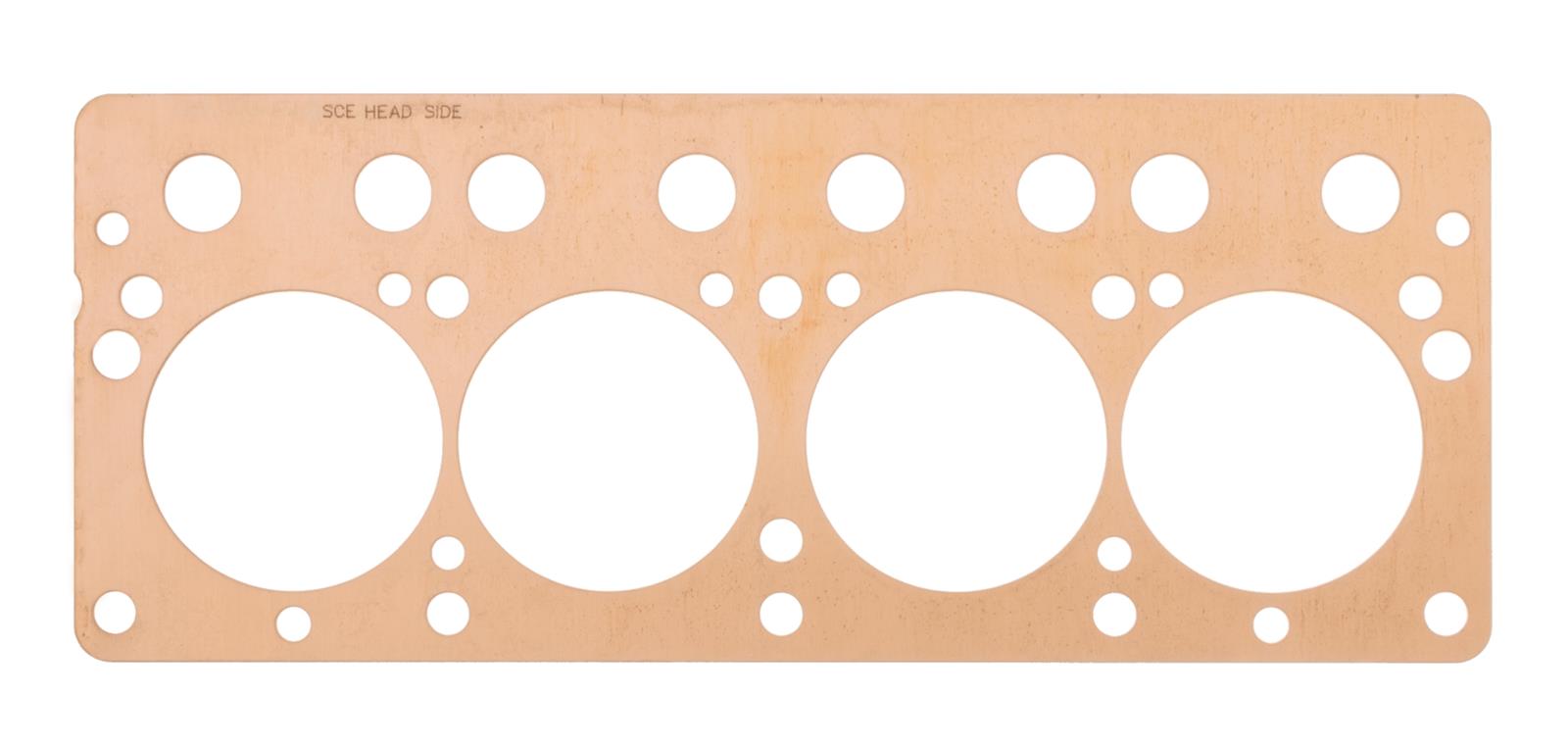 SCE Pro Copper Head Gaskets P919062 Gaskets, Copper, 2.874 in. Bore, 0.062 in. Compressed Thickness, Triumph, 1.1L, 1.2L, 1.3L, 1.5L, Each