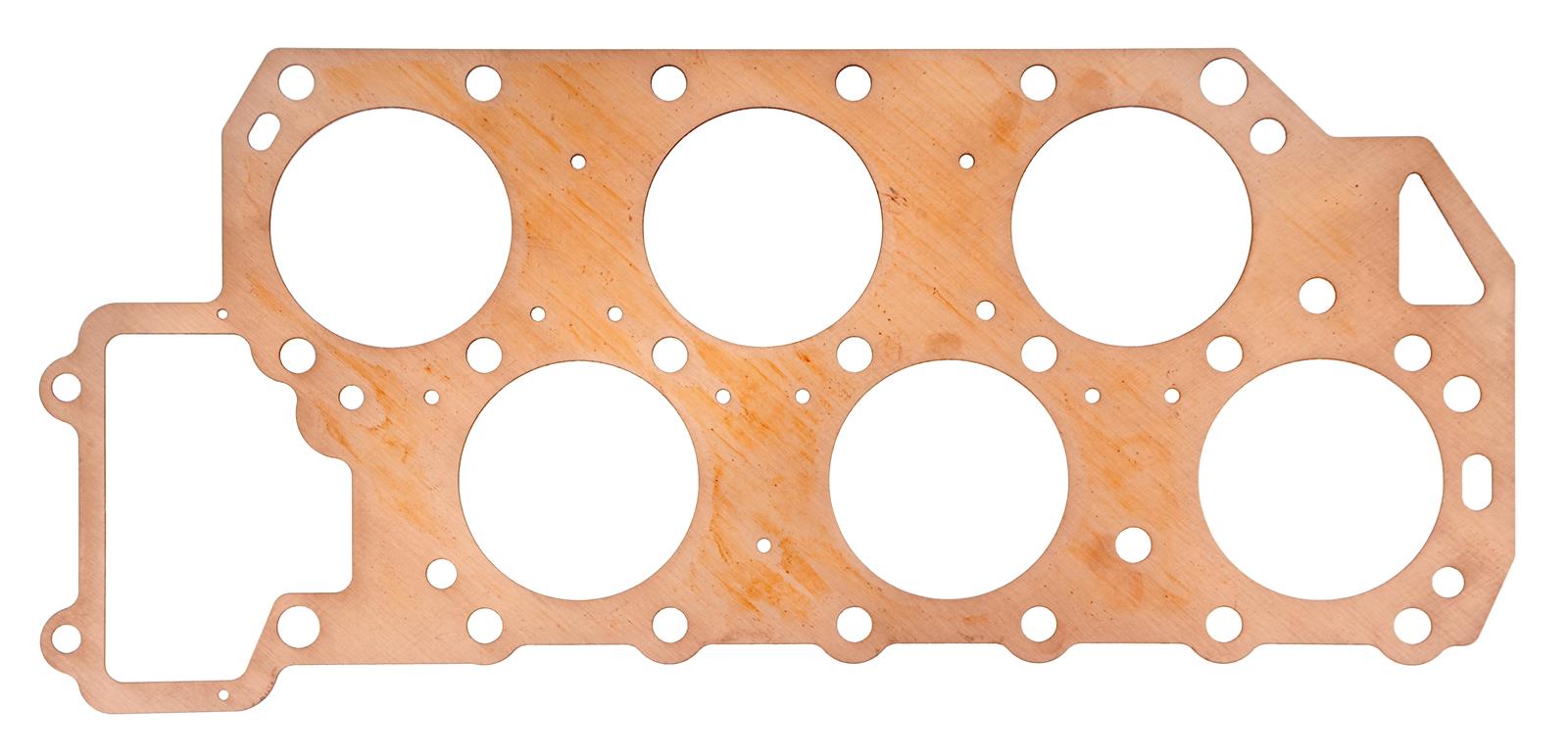 SCE Pro Copper Head Gaskets P920250 Gasket, Copper, 84.00mm Bore, .050 in. Compressed Thickness, Volkswagen, 2.8L, Each