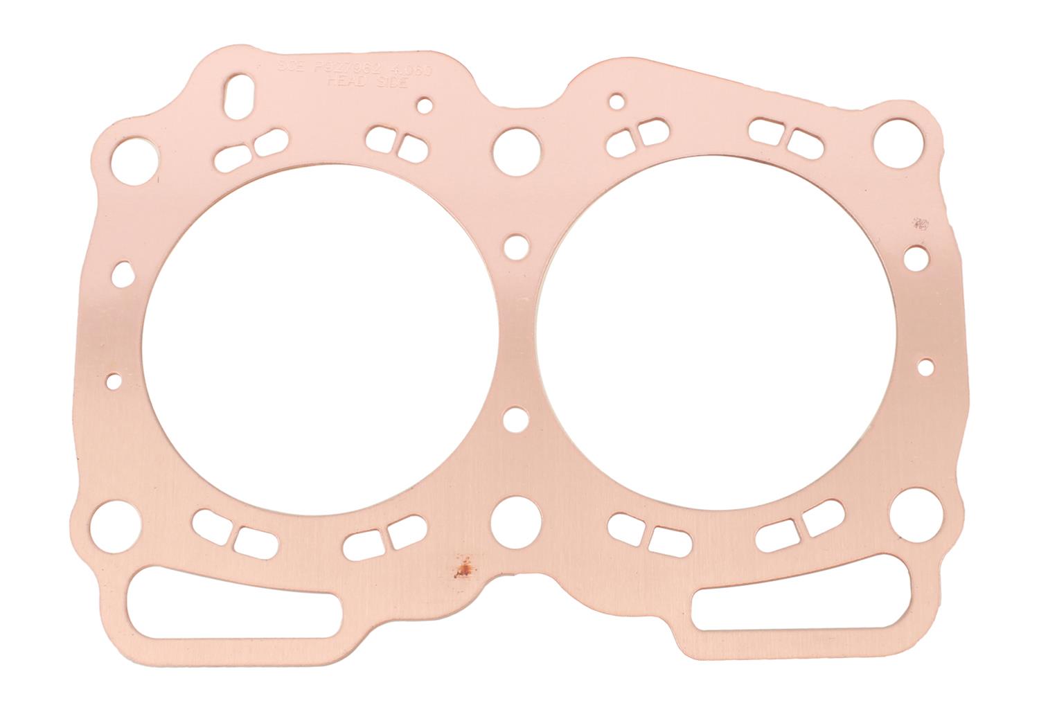 SCE Pro Copper Head Gaskets P927962 Gasket, Copper, 4.060 in. Bore, 0.062 in. Compressed Thickness, Subaru, EJ25, Each