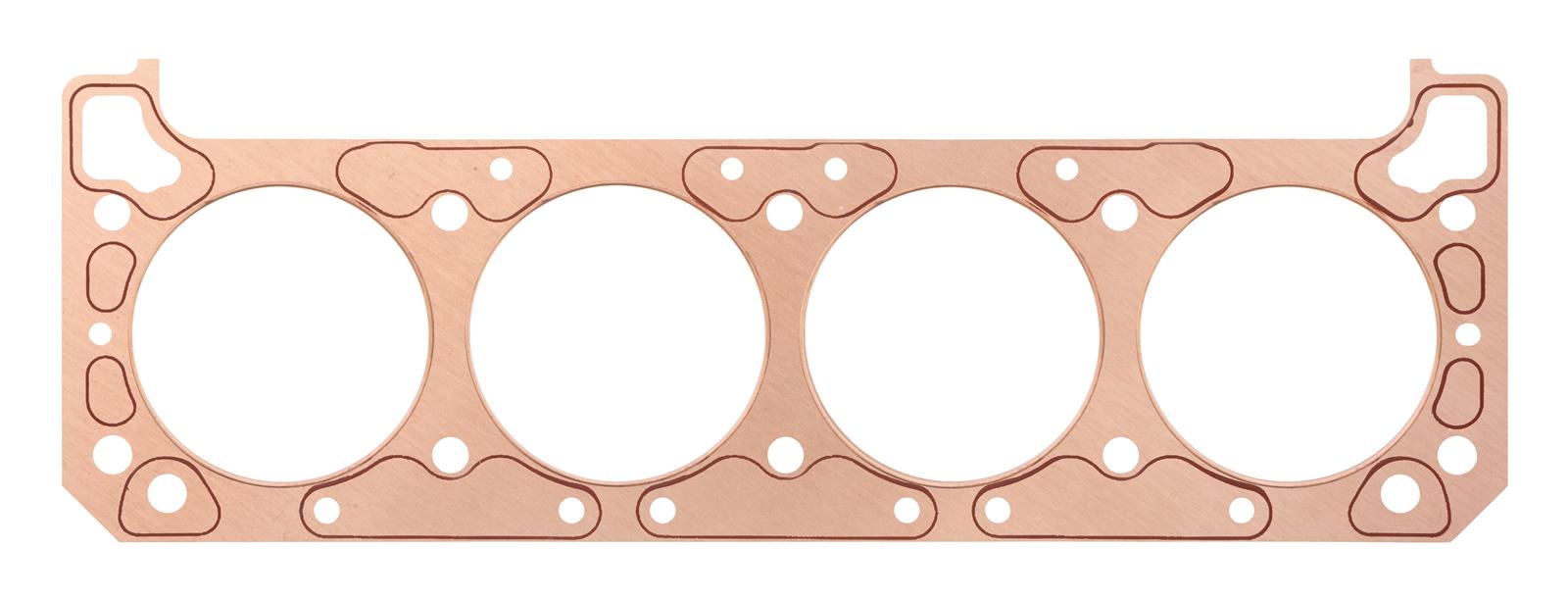 SCE ICS Titan Copper Head Gaskets S124443 HEAD GASKET, TITAN COPPER,CADILLAC 472-500 4.440 X .043 TITAN COPPER HD GSKT