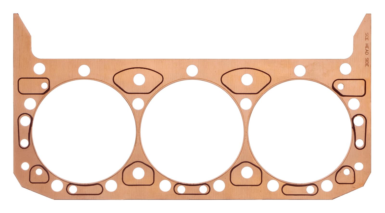 SCE ICS Titan Copper Head Gaskets S172080 HEAD GASKET, TITAN COPPER,CHEVROLET 4.3L V-6 4.200 X .08 0 TITAN COPPER HD GSKT