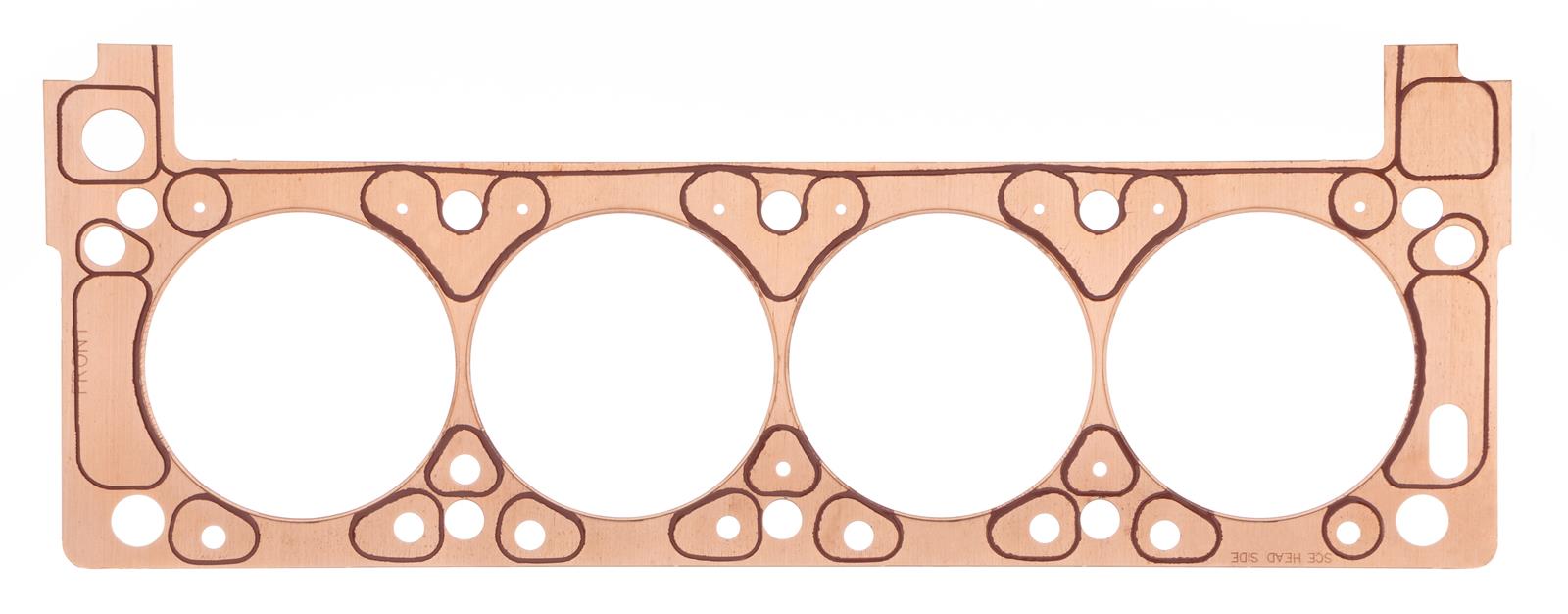 SCE ICS Titan Copper Head Gaskets S522062L FORD 351C 4.200 X .062 TIT AN COPPER HD GSKT LEFT SIDE