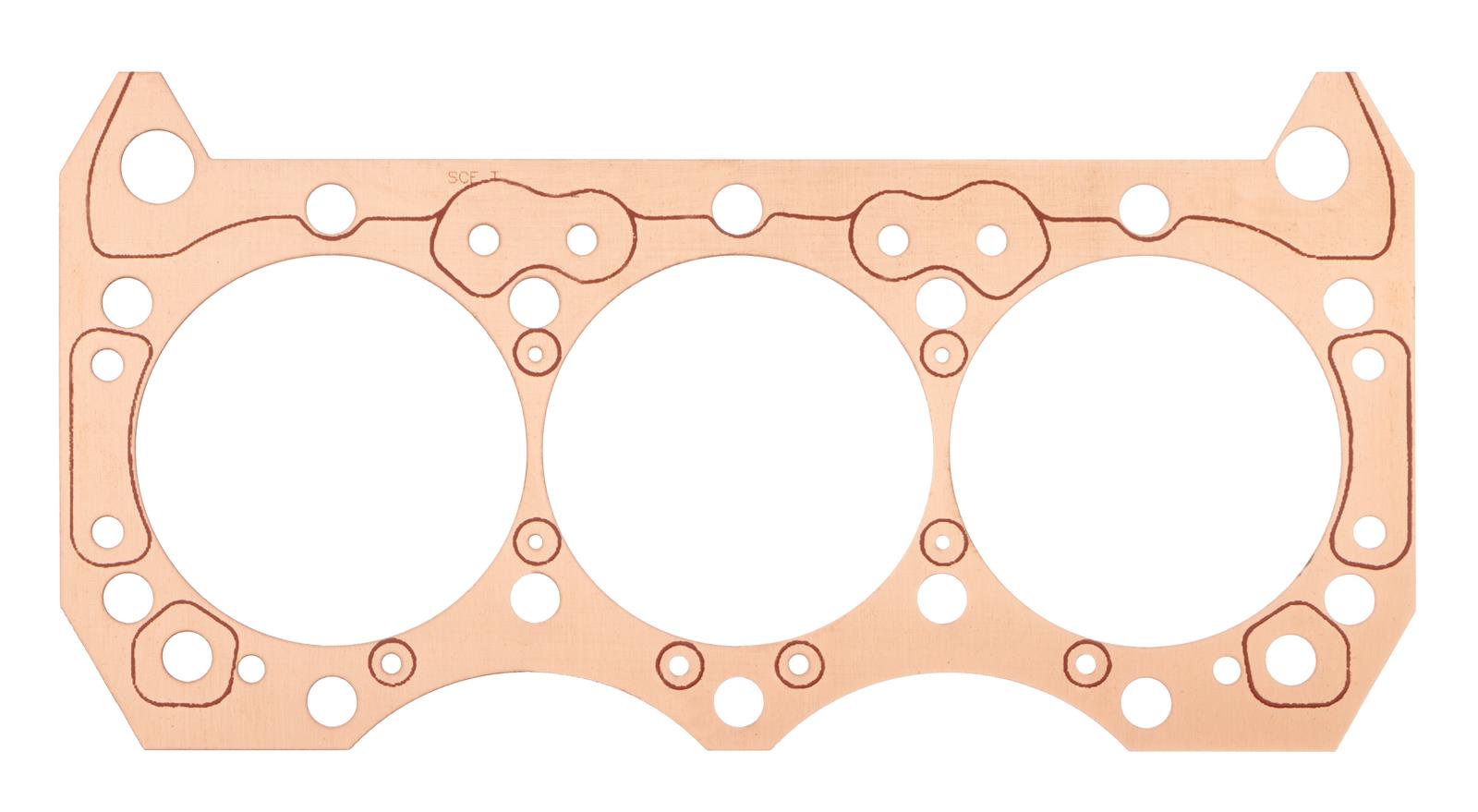 SCE Gaskets S729572 SCE ICS Titan Copper Head Gaskets | Summit Racing