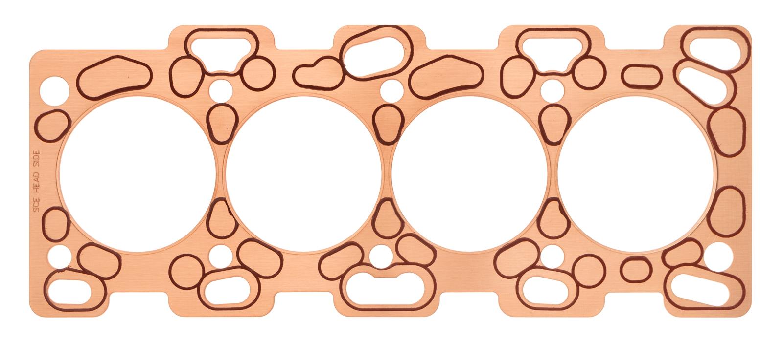 SCE ICS Titan Copper Head Gaskets S926772 Gaskets, Copper, 3.437 in. Bore, 0.072 in. Compressed Thickness, Mitsubishi, 2.0L, Each