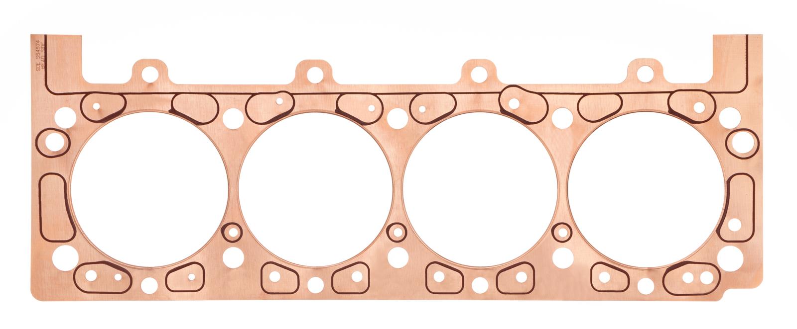 SCE Titan Copper Head Gaskets T545250L HEAD GASKET, TITAN COPPER,FORD SVO C460 4.520 X .050 TITAN COPPER HD GSKT LEFT SIDE